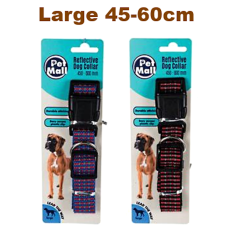 Reflective Pet Collar 45 - 60cm